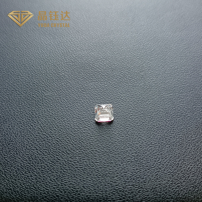 Polished Lab Created Diamond Asscher Cut VVS HPHT/CVD z certyfikatem IGI