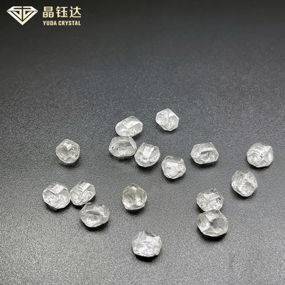 4,0 ct 5,0 ct syntetyczny HPHT szorstki biały diament VVS VS D F na naszyjnik