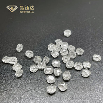 3Ct 4Ct HPHT VVS VS szorstkie nieoszlifowane diamenty Sztucznie utworzone diamenty Yuda Crystal