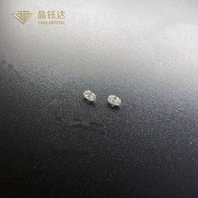 Full White DEF VS SI 1ct 2ct Fancy Cut Lab Diamonds Owalny kształt