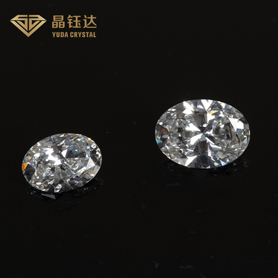 1.0 do 2.0ct HPHT Gia Diament Lab Wychowany Biały Owalny Formularz LuźnyFancy Cut