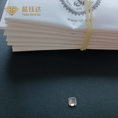 Polerowane laboratoryjne wytworzenie diamentu Ascher Cut VVS HPHT z certyfikatem IGI