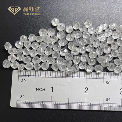 100% prawdziwy i twardość 10 Mohs 1 karat HPHT Laboratory Made Uncut Rough White Lab Diamond