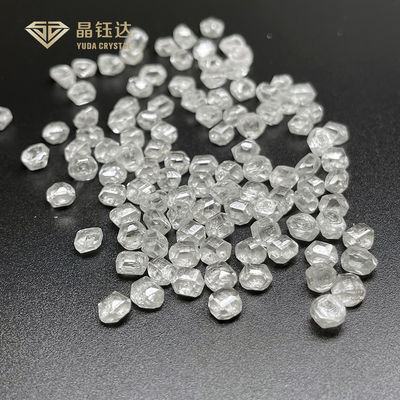 100% prawdziwy i twardość 10 Mohs 1 karat HPHT Laboratory Made Uncut Rough White Lab Diamond