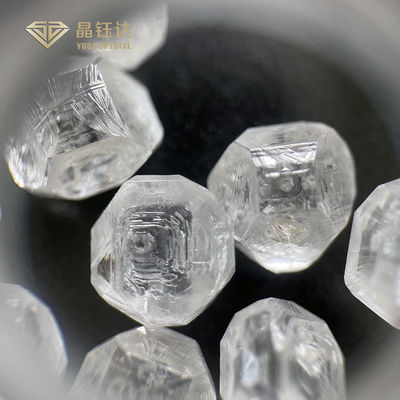 1.00 - 10.00 Ct DEF Wartość kolorów FL -I3 Czarny HPHT Diament surowy węglowy