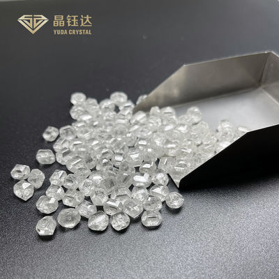 Yuda Crystal Nieobcinany HPHT Diament surowy, wyhodowany w laboratorium, Diament 3 karatów