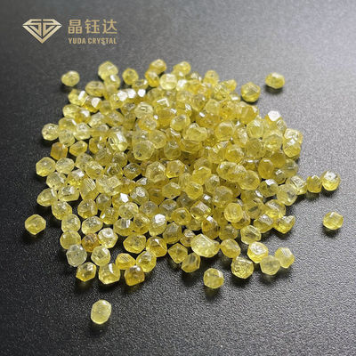3mm 4mm Żółty Lab HPHT Wyhodowane kolorowe diamenty do fantazyjnych diamentów do walki wręcz
