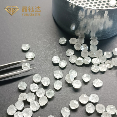 1.5ct 2.0ct 2.5ct HPHT Lab Grown Diamonds Nieoszlifowany 3-karatowy syntetyczny diament