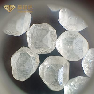 Rektangulowe surowe diamenty DEF kolorowe HPHT Laboratorium stworzyło 10 Ct luźnych diamentów