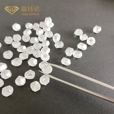 Runda 8-8,99 Ct Laboratorium Stworzony Diament HPHT Diament surowy