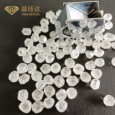 6ct 6,5ct 7ct HPHT Rough Diamond White Lab Diamond