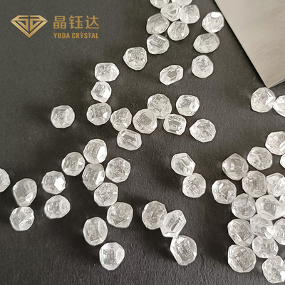 3Ct 4Ct HPHT VVS VS szorstkie nieoszlifowane diamenty Sztucznie utworzone diamenty Yuda Crystal