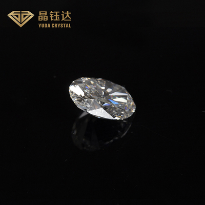1.0 do 2.0ct HPHT Gia Diament Lab Wychowany Biały Owalny Formularz LuźnyFancy Cut