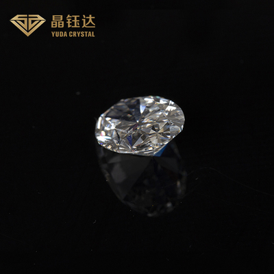 1.0 do 2.0ct HPHT Gia Diament Lab Wychowany Biały Owalny Formularz LuźnyFancy Cut