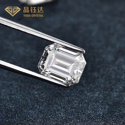 1ct-3ct HPHT Szmaragdowy Cięcie Luźne Diamenty z laboratorium z certyfikatem IGI